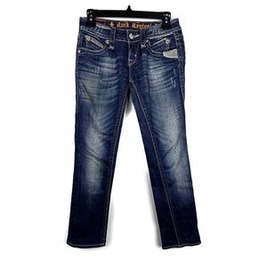 Rock Revival Women’s Elma Straight Jeans Size 24